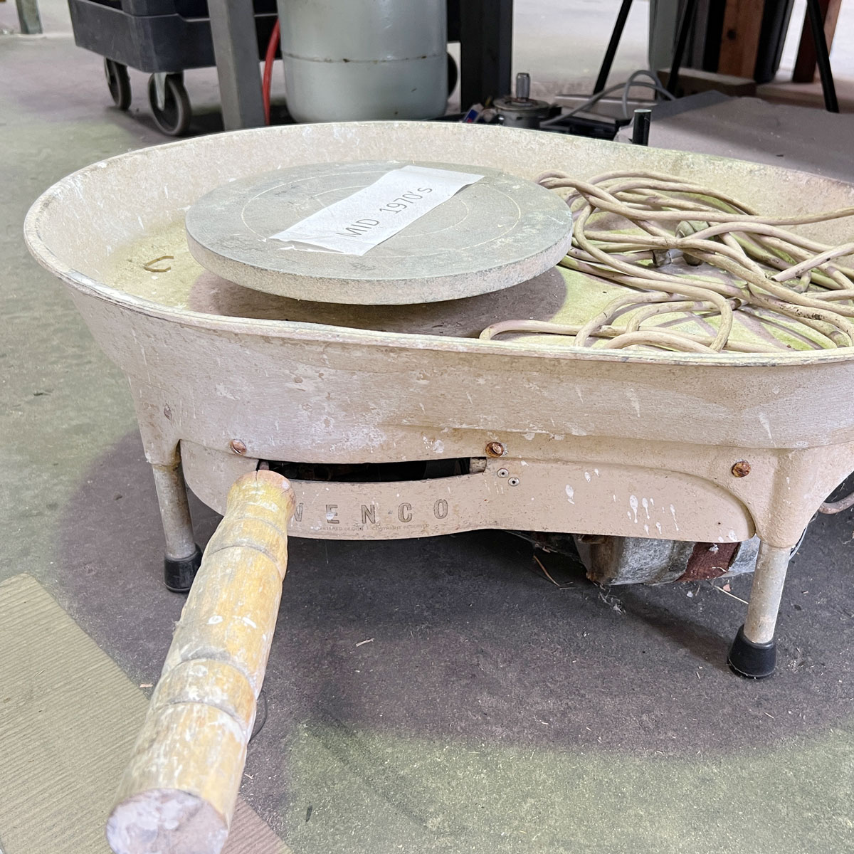 Venco Pottery Wheels Handcrafted by 3 Generations Terraform Studio and Gallery, home to Two