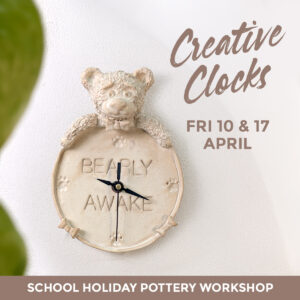 Family Pottery Workshops, April School Holidays