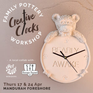 Family Pottery Workshops, April School Holidays